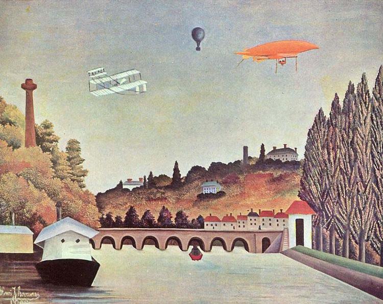 Henri Rousseau Brucke in Sevres oil painting picture